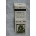 old Matchbook Cover - Pub Signs - Royal Oak