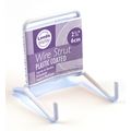 White Wire MINI Stand 6cm, 2.5" : Leeds Display...