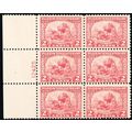 549, Mint FVF NH 2¢ Left Side Plate Block of Si...