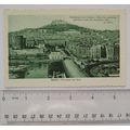 vintage postcard Napoli, Panorama dal Molo