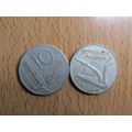 Italy 1956 10 Lire Coin