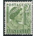 Australia 1951 SG237 2d Yellow-Green Very Fine ...