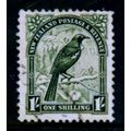 NEW ZEALAND 1936 SG 588 1s DEEP GREEN TUI BIRD ...