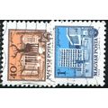 1972 Michel 2825/2826 - #2 cancelled