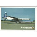 Aviation AIR NEW ZEALAND FOKKER F-27 Postcard