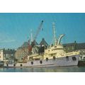 Bon Etente Tow Ocean Salvage Boat Ship Postcard