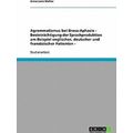 Agrammatismus Bei Broca-Aphasie - Beeintrachtig...