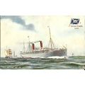 Union-Castle Line SS BRITON Tuck Oilette Postca...
