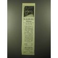 1922 Munson Steamship Lines Ad - Nassau Bahamas