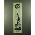 1981 Charter Arms Bulldog Tracker .357 Magnum Ad