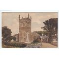 Mullion Church Cornwall Postcard 73276