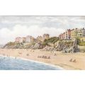 Tenby From the Sands Pembrokeshire Postcard (PE...