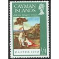 Cayman Islands 1970 Easter ¼c Deep Green SG263 MM