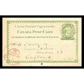 Canada ! #P4 Postal Card SON Quebec City, 1893 ...