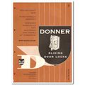 DONNER MFG COMPANY 1958 Pocket-Dor sliding door...