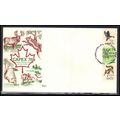 FDC Bazaar 1757b 13c Mallard 1757f 13c Chipmunk...