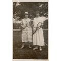 Transvestites Playing Tennis Antique LGBT Inter...