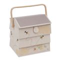 Hobbygift Large Beehive Sewing Basket with Draw...