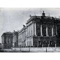 EXTERIOR OF THE ROYAL PALACE OF MADRID 1893 Spa...