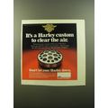 1981 Harley-Davidson Air Cleaners Ad - It's a H...