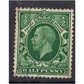 GB 1934 KGV 1/2d Green Stamp SG 439 (D248