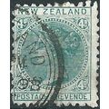 New Zealand 1896 SG232 4d Pale Green 10x11 Fine...