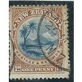 new zealand stamps 1898 sg247d perf 12-16 used ...