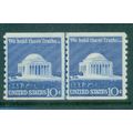 1520 10c Jefferson Memorial Fine MNH CLP B0697