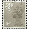 SCOTLAND, Queen Elizabeth II, Machin, grey 1983...