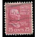 Used 829 25c William McKinley Fine M08104