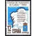 España. 1981. Mi # 2492. Galicia. Estatuto de A...