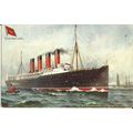 Cunard RMS MAURETANIA Tuck Oilette Postcard (9268)