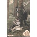 Antique Proverb PC 1906 - Those who live in gla...