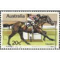 AUSTRALIA, HORSE, Tulloch racing, brown 1978, 2...