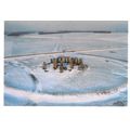 A WINTERS DAY, STONEHENGE, Wiltshire, unused po...