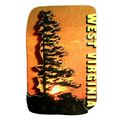 West Virginia Sunset Artwood Fridge Magnet
