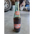 Dr Pepper Green Glass 1980 Partially Full 10 Oz...