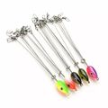 5Pcs 5 Arms Umbrella Rigs Fishing Bass Lures Ba...