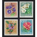 Yugoslavia Alpine Flowers 4v 1979 MNH SG#1879-1...