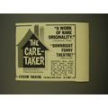 1961 The Care-Taker Play Advertisement - A Work...