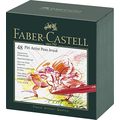 FABER-CASTELL Pitt Artist Pen Gift Box of 48 Co...