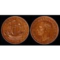 United Kingdom Half Penny 1950 Used Coin 1/2d S...