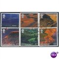 2004 Wales Set SG2448-53 Very Fine Used On Pieces