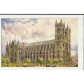 A1 LONDON Westminster Abbey Valentine "Art Colo...