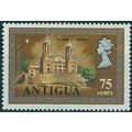 Antigua 1972 Xmas 75c St John's Cathedral Unmou...
