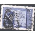 Argentina 1961 - SG1008 - 2p blue - Death Anniv...