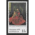 AUS 1978 15c 'CHRISTMAS' FINE USED (EBID52-100)