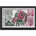 FRANCE 1973 40c ANNIV POLISH IMMIGRATION SG 198...