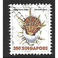 SINGAPORE 1977 SHELLS 35c ROYAL THORNY OR SPINY...