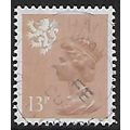 SG S39: 13p. pale chestnut Scotland Regional St...